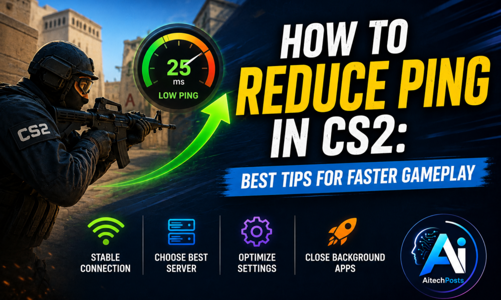 how to reduce ping in CS2